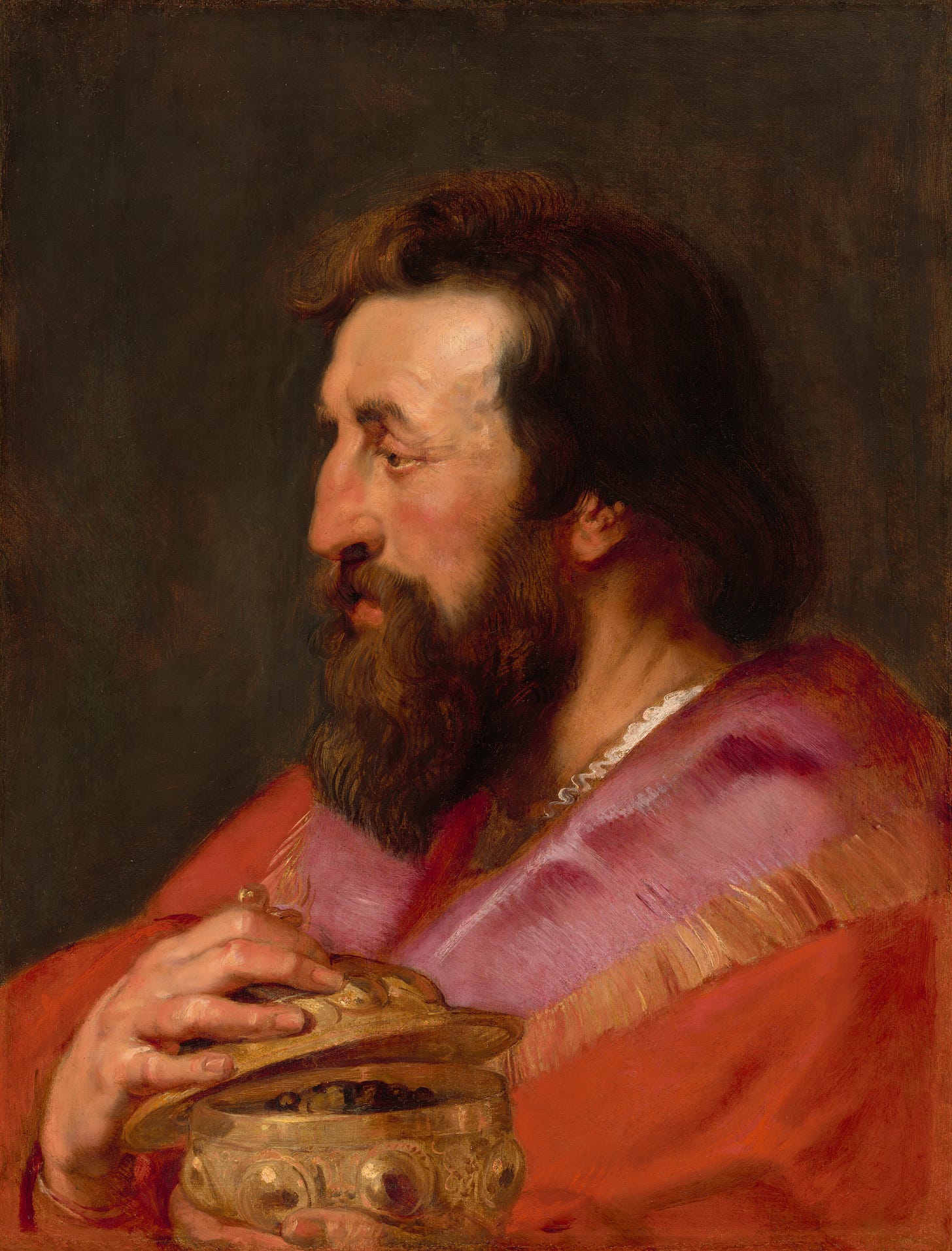 Head of One of the Three Kings: Melchior, The Assyrian King, c. 1618 by Sir Peter Paul Rubens