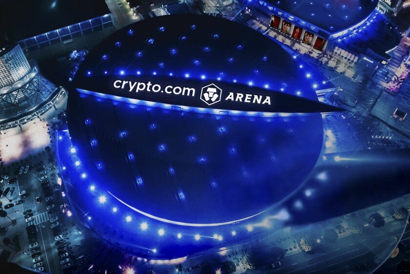 Por qué Staples Center cambia su nombre a Crypto.com Arena - Los Angeles  Times