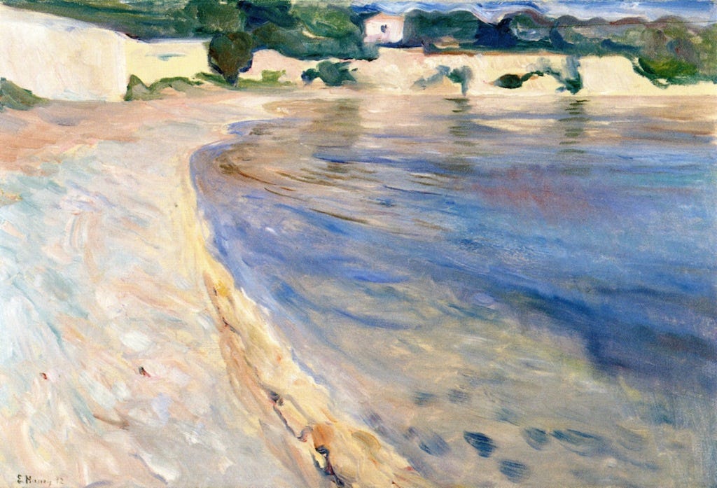 Edvard Munch - From the Riviera.jpg