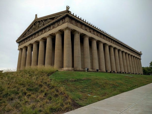 Look, everyone! The Parthenon is in Nashville.