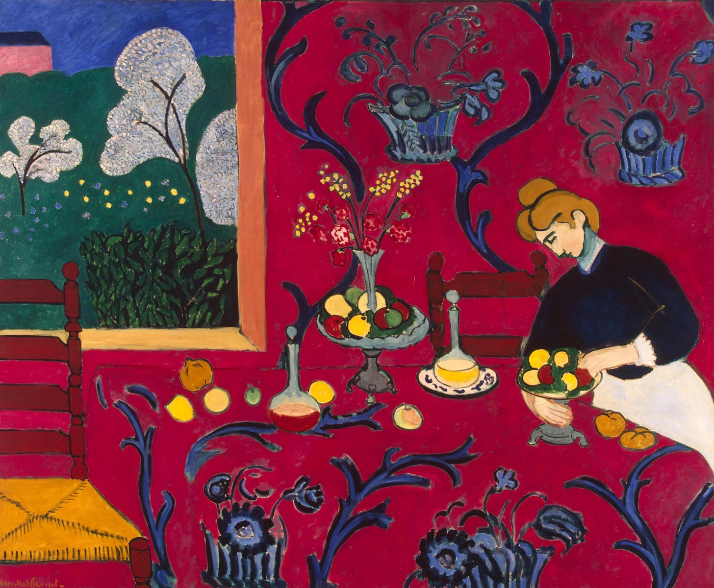 Henri Matisse. The Red Room (also Harmony in Red) (1908) - 3 minutos de arte