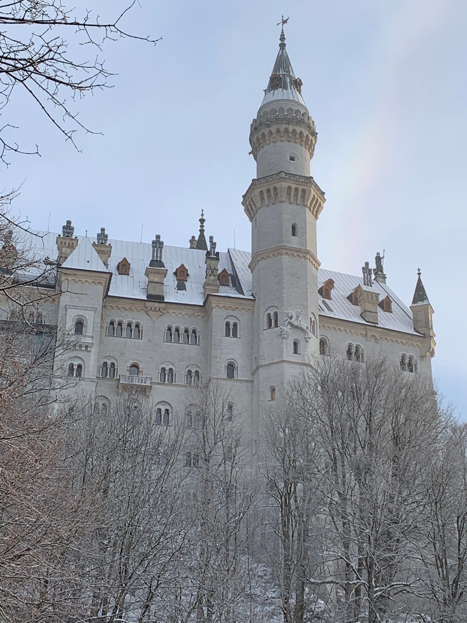 An exterior picture ofNeuschwanstein Castle