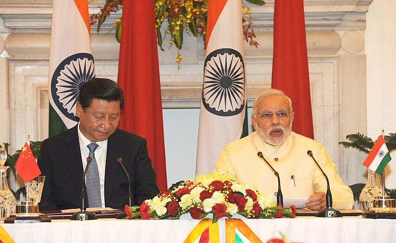 File:PM Modi and President Xi.jpg
