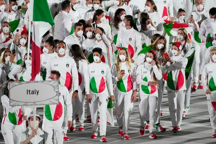 Olympics: Armani designed the Opening Ceremony&#39;s worst outfits