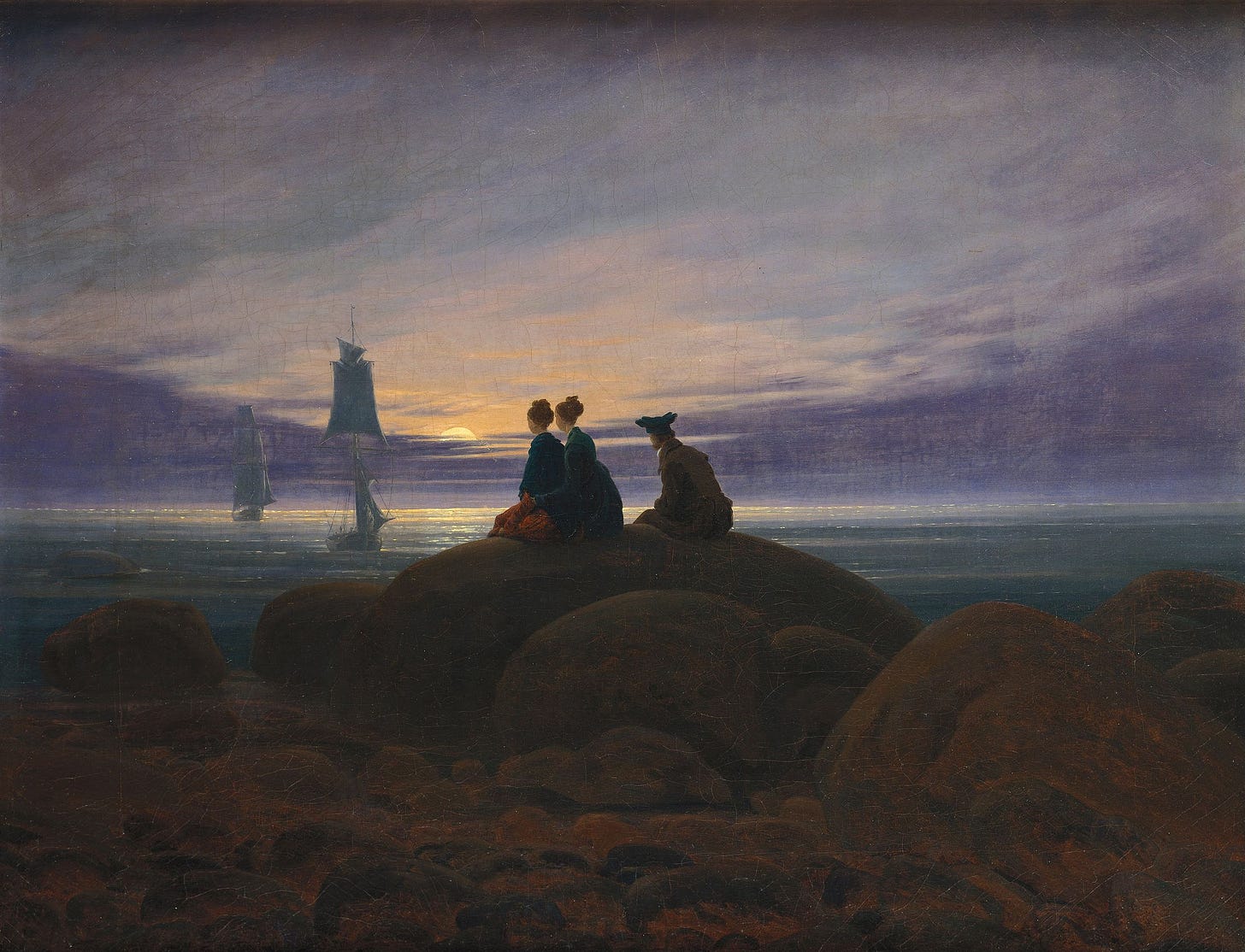 Mondaufgang am Meer (Caspar David Friedrich)