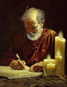 While under house arrest, for 2 yrs., in Rome (A.D. 61-62) Paul used the time to write: Colossians, Ephesians, Philemon, and Philippians. 4 yrs. of presumed freedom followed his release, during which time he wrote 1 Timothy and Titus. 2 Timothy was penned during his final imprisonment.. The Apostle Paul, by Kenneth Wyatt.