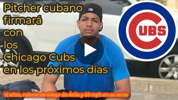 Fuentes: Pitcher cubano firmará con los Chicago Cubs en los próximos días