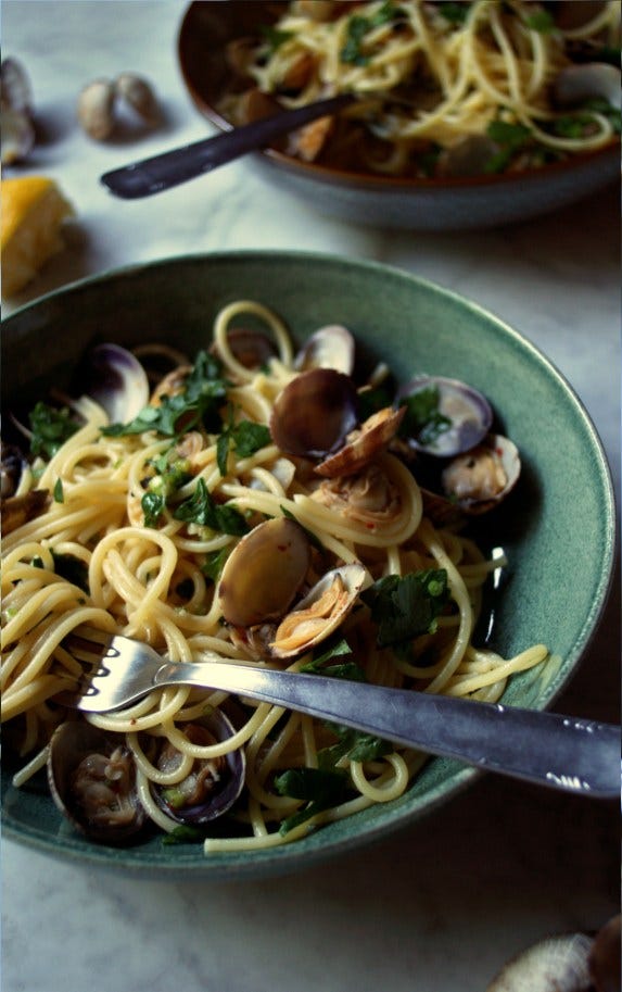 spaghetti vongole