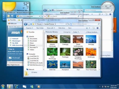 Captura de Windows 7