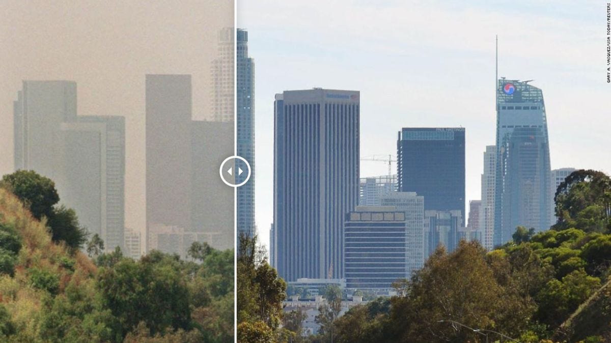 Los Angeles has notoriously polluted air. But right now it has some of the  cleanest of any major city | CNN