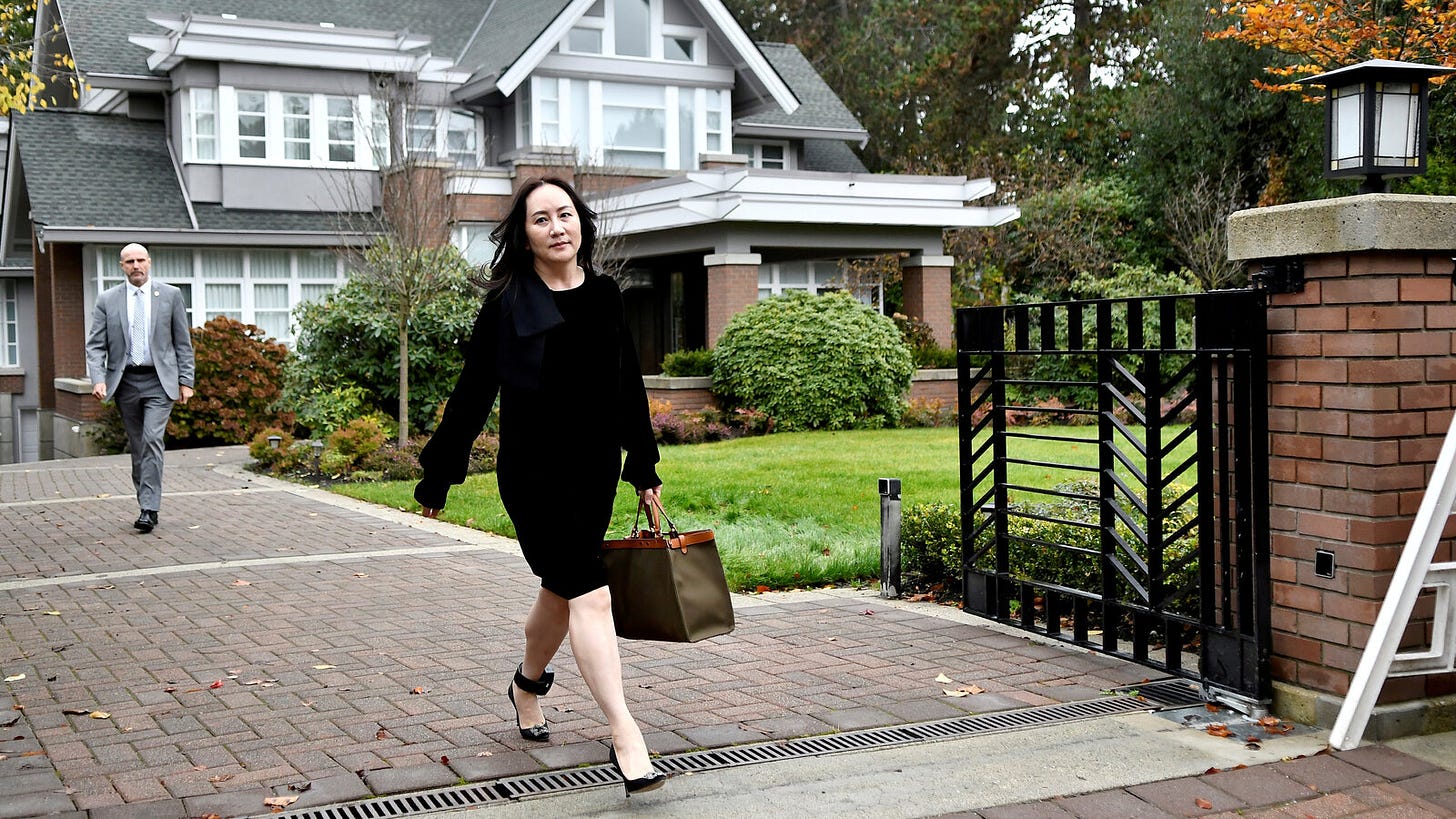 For Meng Wanzhou, Huawei Executive Held in Canada, an Opulent Detention -  The New York Times