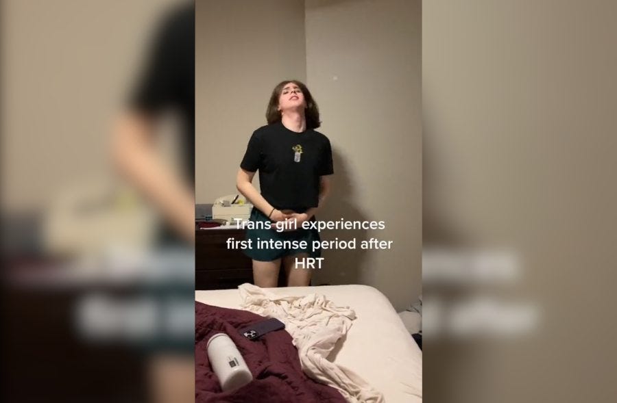 Man Claims He’s Experiencing Menstrual Cramps After “Transitioning” to a “Woman”