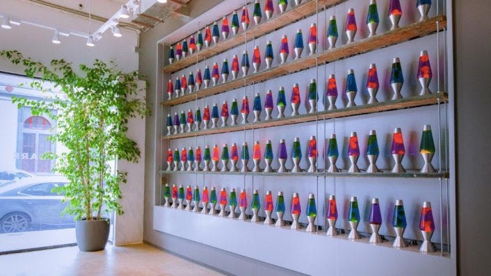 cloudflare lava lamps