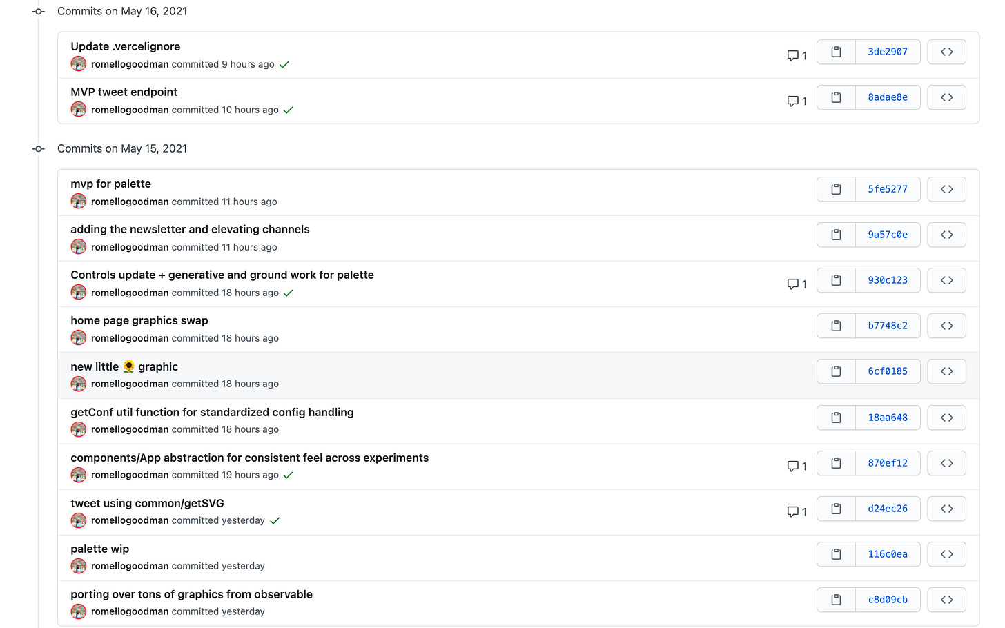 Code work screenshot 1