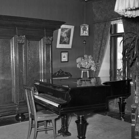 A Bechstein Piano in Alexander Scriabin's Study' Photographic Print |  Art.com | Piano, Bw photo, Pianist