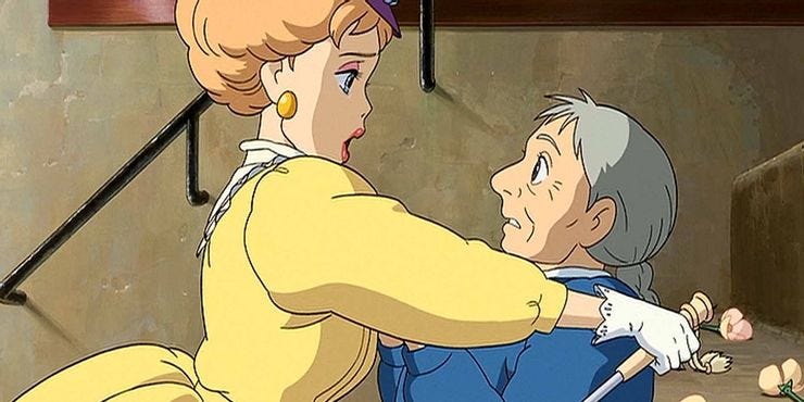 Howl's Moving Castle Sophie & Mom The Far Insights