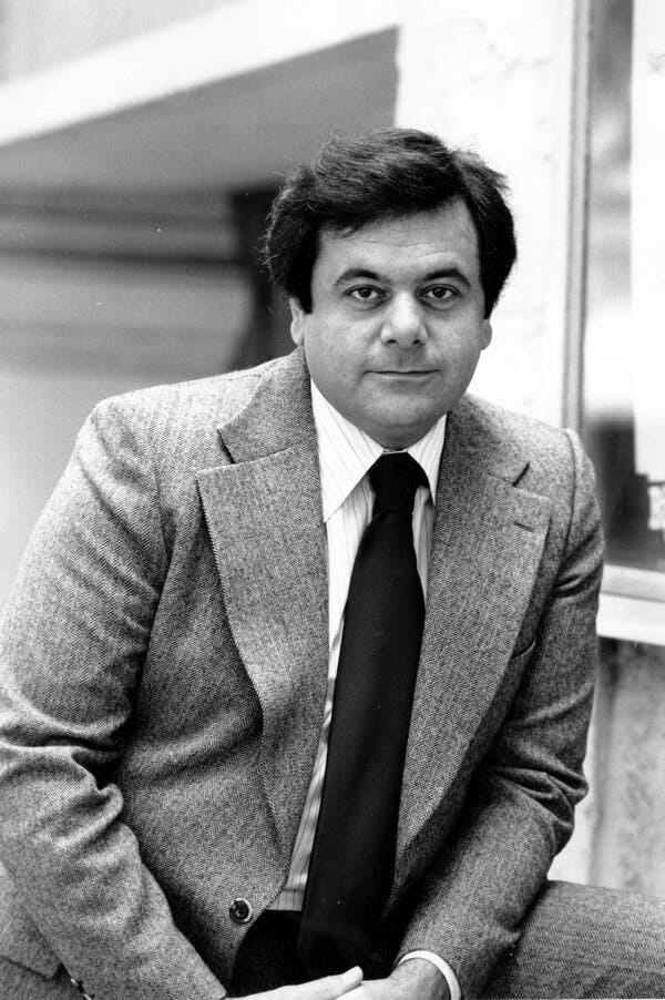 Paul Sorvino in 1976. He sang and performed onstage before finding his stride in movies and television.