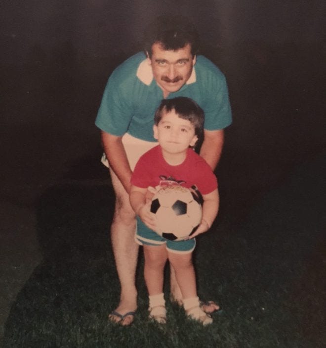 My Dad and the Soccer Ball