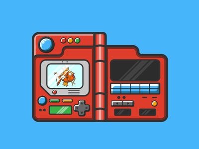 Pokédex by Caseyillustrates on Dribbble