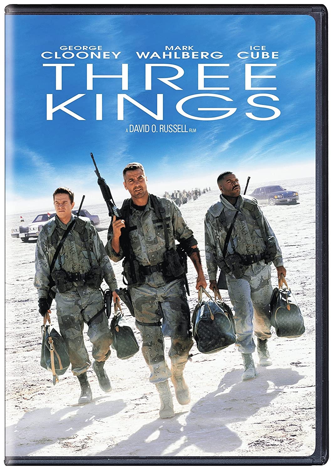 Amazon.com: Three Kings: Mark Wahlberg, Ice Cube, Spike Jonze, Nora Dunn,  Jamie Kennedy, Mykelti Williamson, Cliff Curtis, George Clooney, Saïd  Taghmaoui, David O. Russell, Charles Roven, Kelley Smith-Wait, Gregory  Goodman, Paul Junger