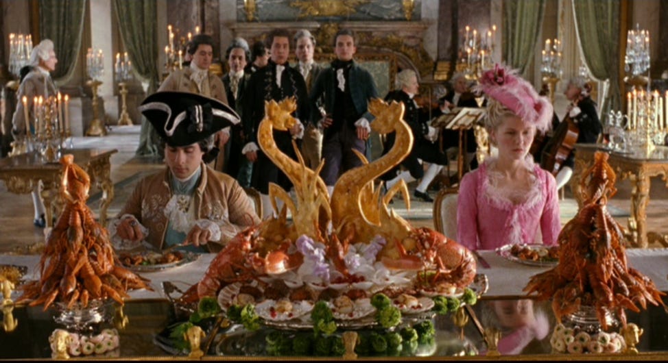 Marie Antoinette (2006) – The Feast in Visual Arts and Cinema