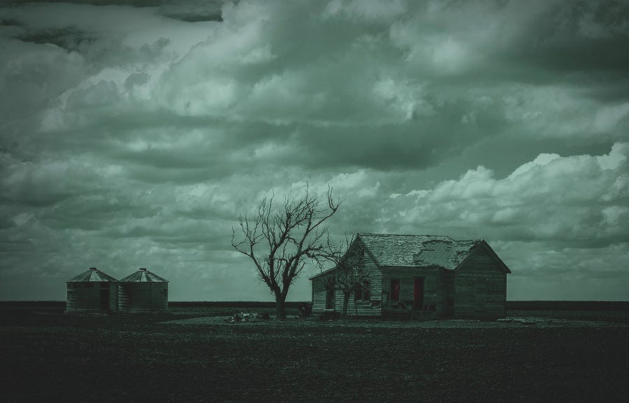 Haunted Farm Photograph by Ursa Davis - Pixels