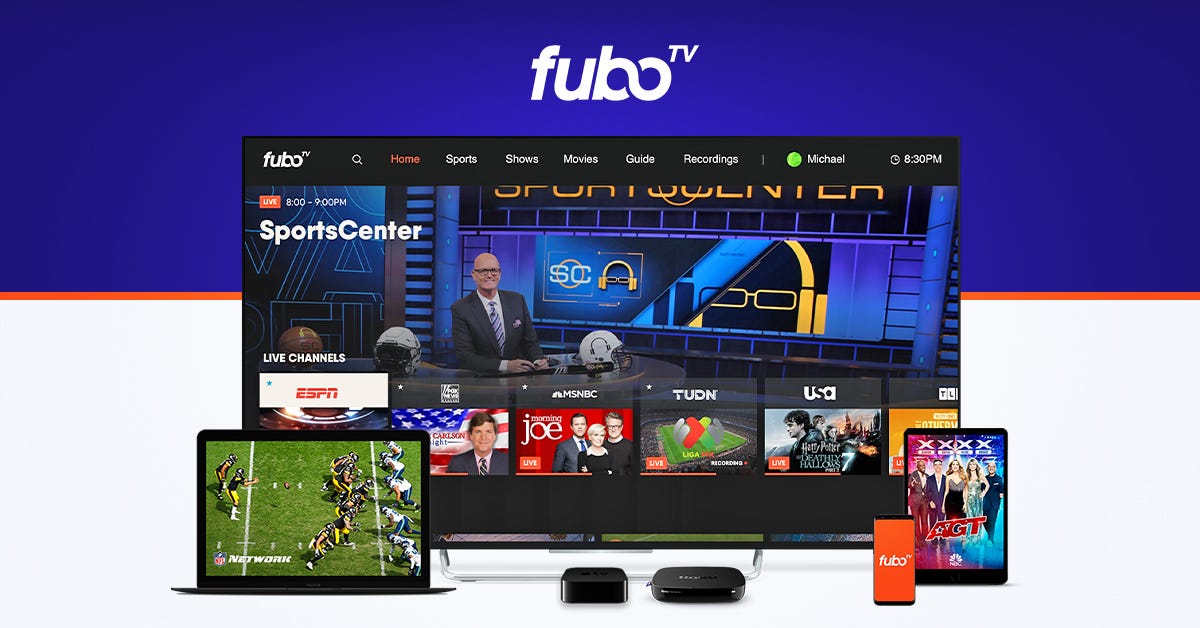 Stream Live TV &amp; Sports | fuboTV (Free Trial)