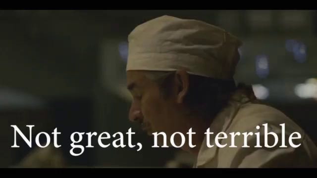 Chernobyl Not Great GIF - Chernobyl NotGreat NotTerrible - Discover & Share  GIFs