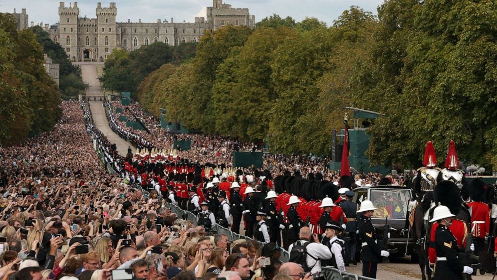 Queen Elizabeth updates: State funeral ends 11 days of ceremonies - ABC News