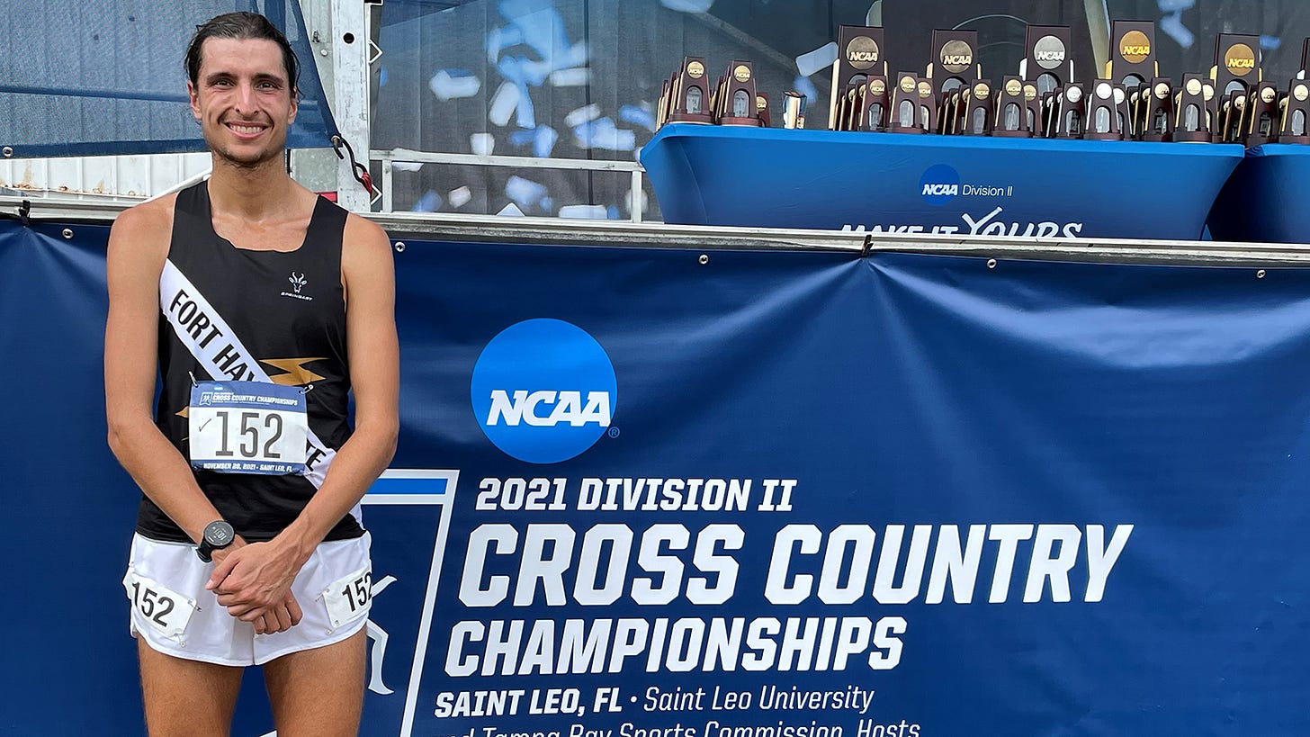 Robbie Schmidt Cross Country Championships 2021