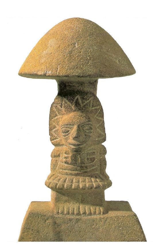 Piedra hongo" maya procedente de El Salvador, 300 a.C.-200 d.C. (33.5 cm de  altura) | Decor, Cool stuff, Lamp