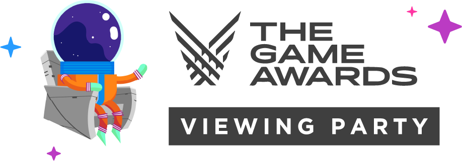 Text: The Game Awards Viewing Party.