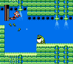 Mega Man 2 frog