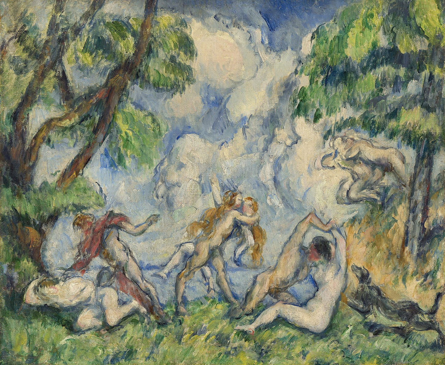 The Battle of Love (c. 1880) by Paul Cézanne