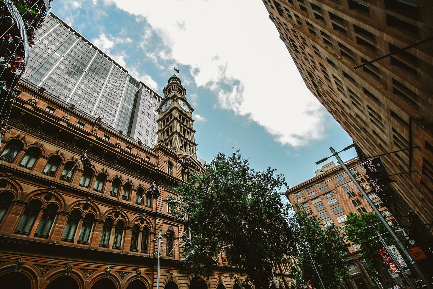 A photo of Sydney CBD.