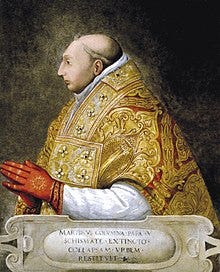 A portrait of Pope Martin V