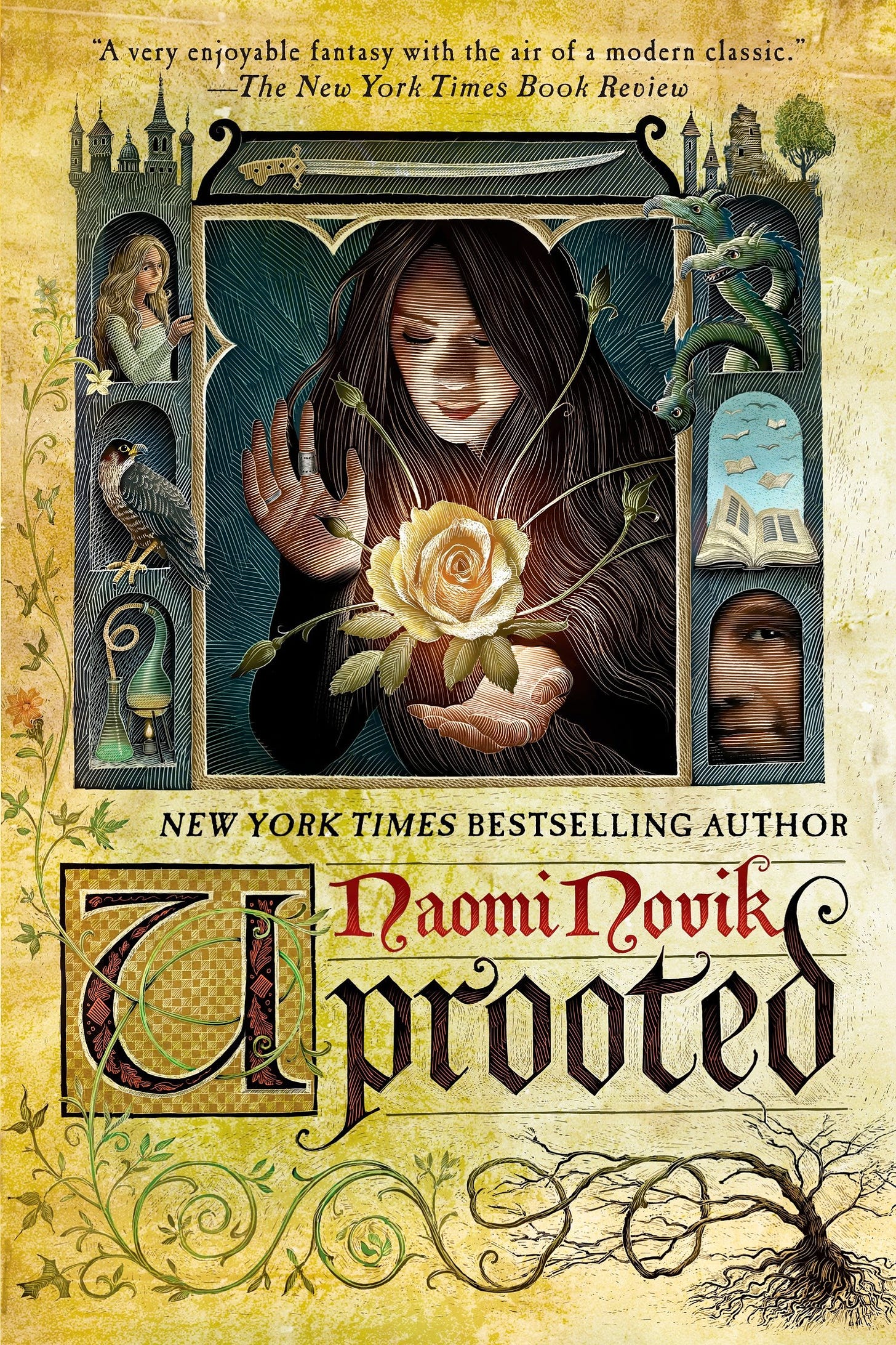 Uprooted: A Novel: Novik, Naomi: 9780804179058: Amazon.com: Books