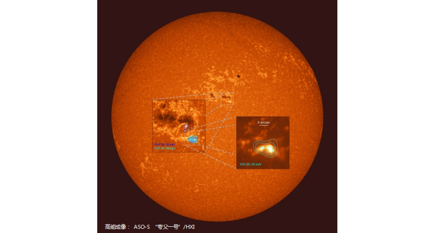 China Unveils First Batch of Scientific Images Taken by Solar Probe Kuaifu-1