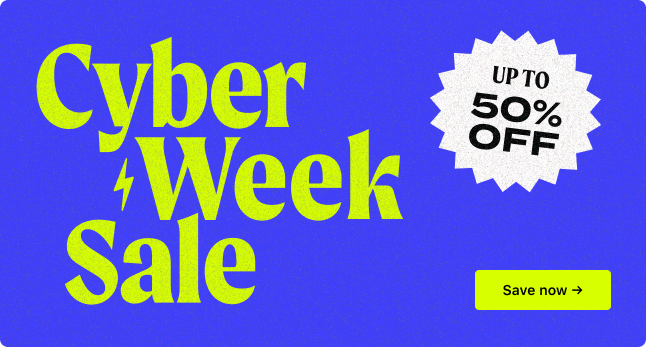 Envato Black Friday Cyber week sale