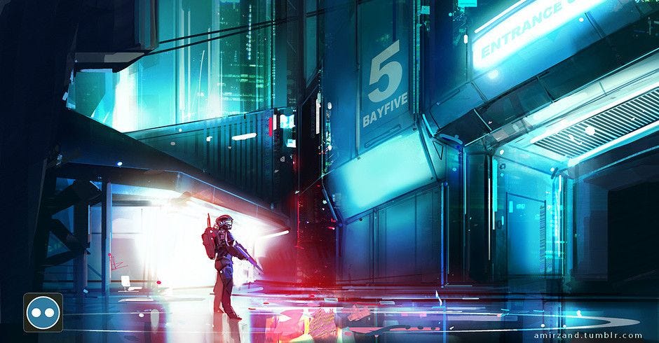 22 Amir Zand ideas | concept art, art, cyberpunk art