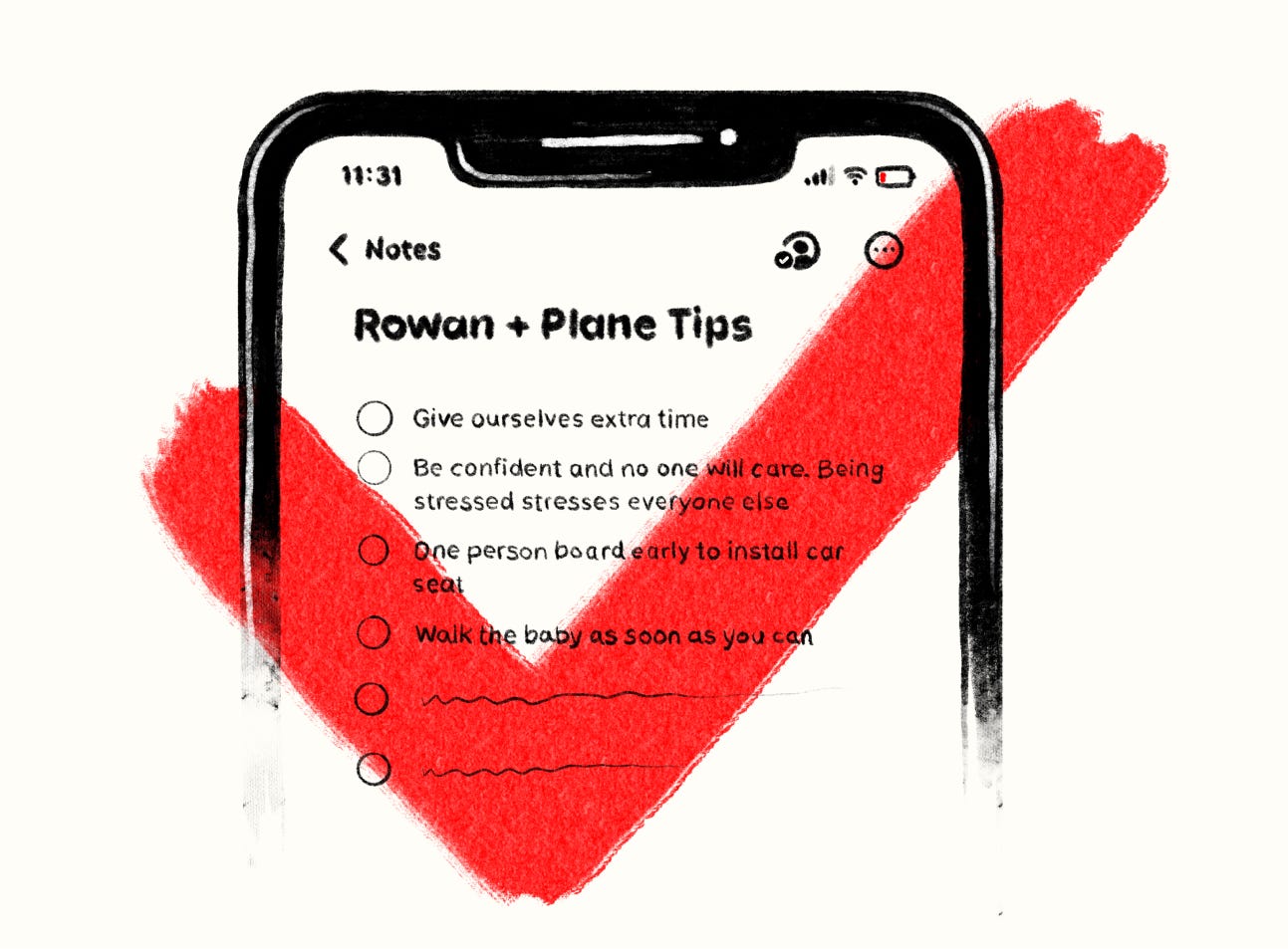 Plane checklist