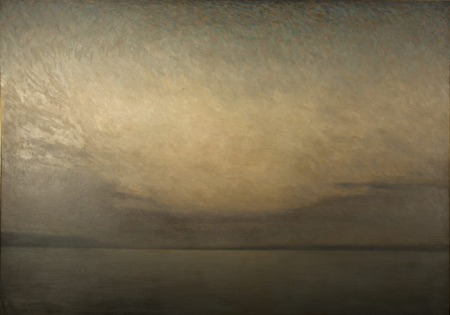 Axel Fahlcrantz, Himmel och vatten, oljamålning, Göteborgs konstmuseum.jpg