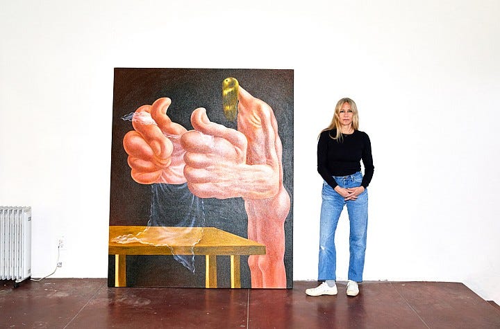 WM | whitehot magazine of contemporary art | Louise Bonnet Discusses Her  Interest “in the body we cannot control” In An Interview At Her Studio in  Los Angeles