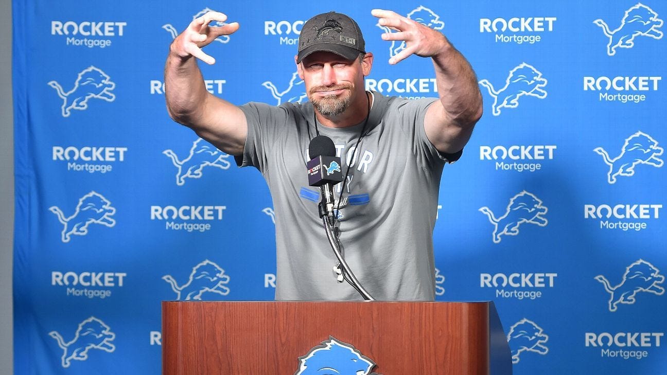 The best Dan Campbell quotes from Detroit Lions camp so far - Detroit Lions  Blog- ESPN