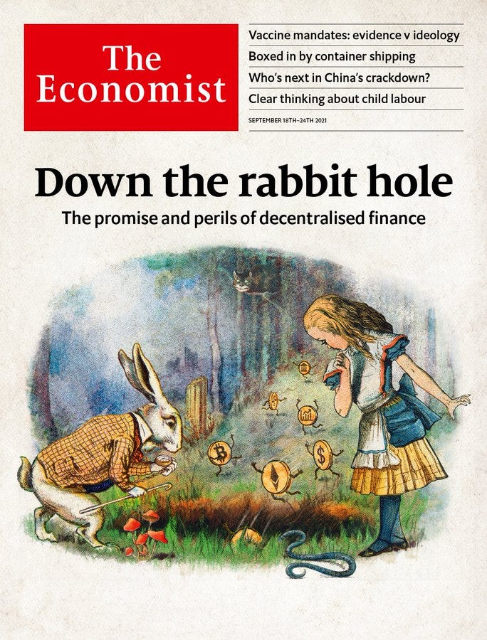 This cover of the Economist inaugurates a new era