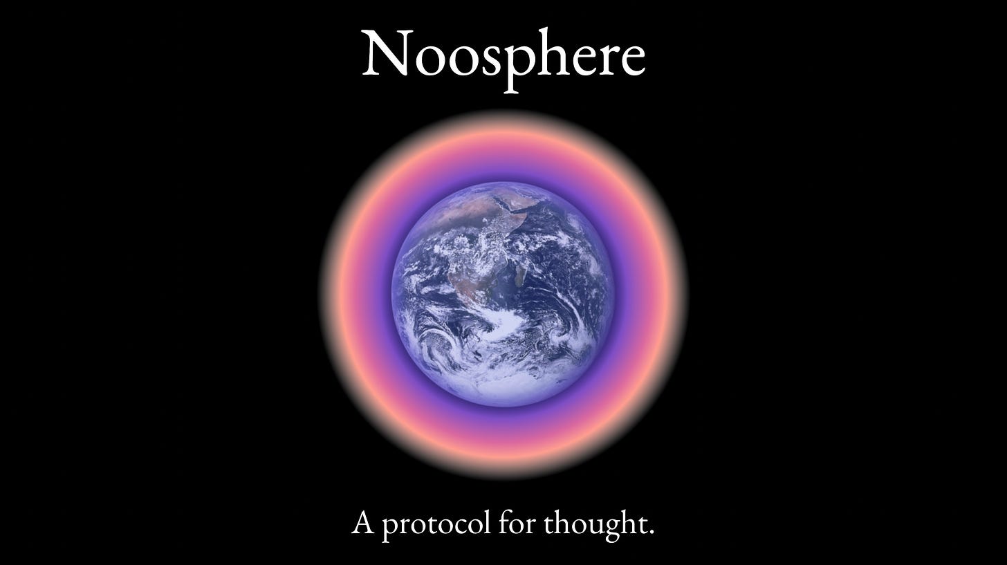 Noosphere, a protocol for thought - by Gordon Brander