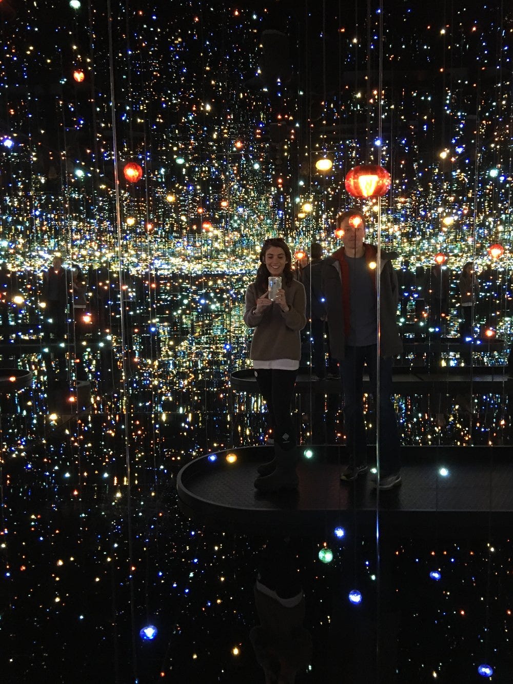 Yayoi Kusama, Infinity Mirrored Room – The Souls of Millions of Light Years Away, 2013