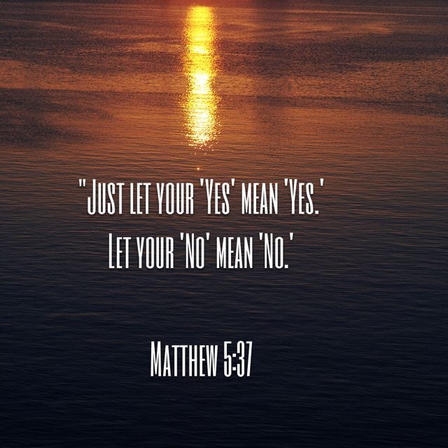 Matthew 5:37, New International Reader's Version (NIRV) | Matthew 5 37,  Bible apps, Bible study notebook