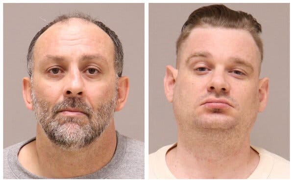 Barry Croft, left, and Adam Fox were charged with conspiring to kidnap Governor Whitmer.