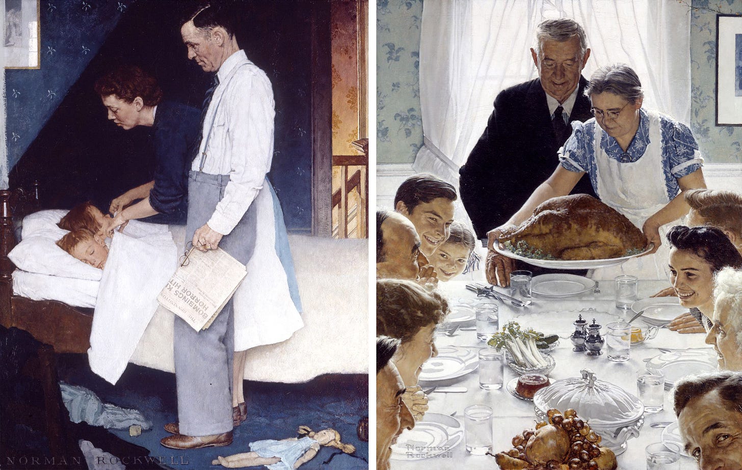 Do Norman Rockwell paintings carry an urgent message for 21st-century  America? - The Boston Globe